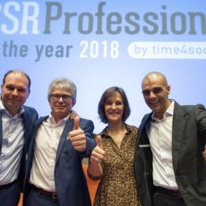 De Belgische CSR Professional of the Year 2018 is bekend!