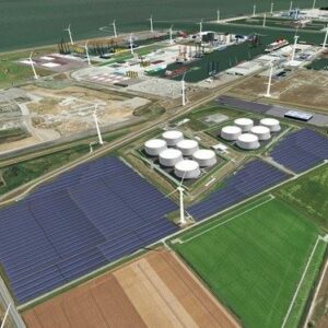 Plannen voor groot zonnepark in Eemshaven door Whitehelm Capital, Groningen Seaports en Vopak