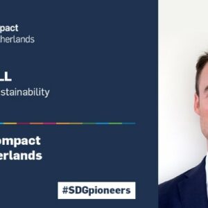 Dylan McNeill (Philips) is the 2019 SDG Pioneer of The Netherlands