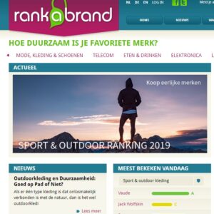 Nederlandse duurzaamheidsranking website Rank a Brand overgenomen door Good on You