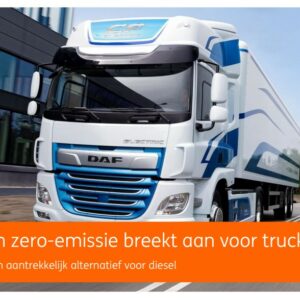 ING: "Elektrische trucks vanaf 2028 financieel aantrekkelijker dan diesels"