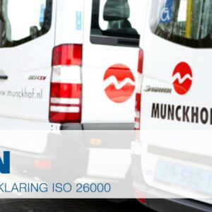 Munckhof implementeert als eerste in de taxibranche ISO 26000-richtlijn voor MVO