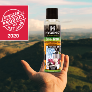 Duurzame schoonmaakproducten van HYGENIQ® verkozen tot product van het jaar 2020