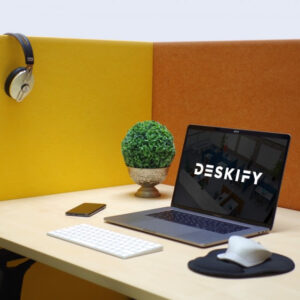 Deskify biedt duurzame pop-up wanden voor veilig werken met coronamaatregelen