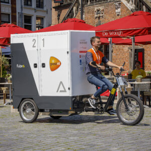 Start pilot voor pakketbezorging in Nijmeegse binnenstad met elektrische transportfiets