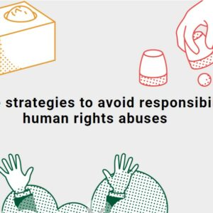 NGOs: "Five strategies corporations use to avoid responsibility for human rights abuse"