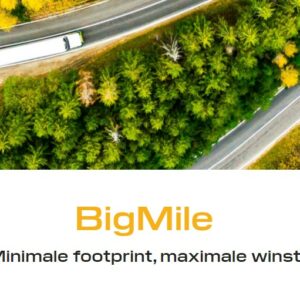 Duurzaamheidstool BigMile leverbaar voor Europese gebruikers