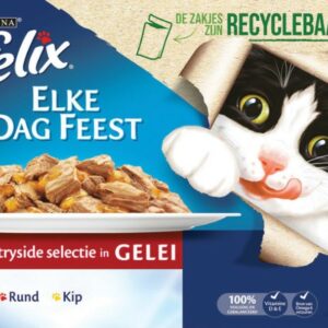 Nestlé Purina introduceert eerste recyclebare portiezakje voor nat voer voor huisdieren