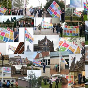 Organisaties hijsen bijna 1.000 vlaggen voor Sustainable Development Goals