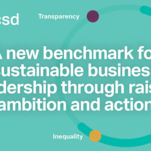 WBCSD raises the bar for sustainable business leadership