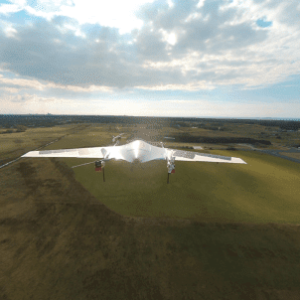 Eerste Nederlandse solar drone met vleugels maakt succesvolle testvlucht