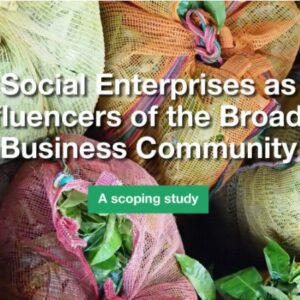 Sociale ondernemingen beïnvloeden het bedrijfsleven op weg naar een nieuwe economie