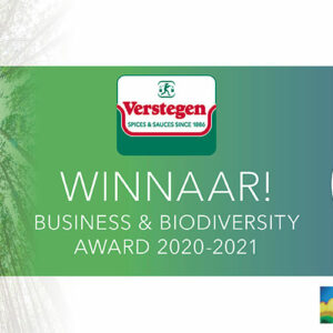 Verstegen wint European Business & Biodiversity Award (EBAE)