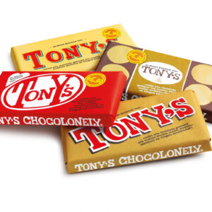 Tony's Chocolonely lanceert 'lookalike'-repen als Sweet Solution voor misstanden in chocolade-industrie
