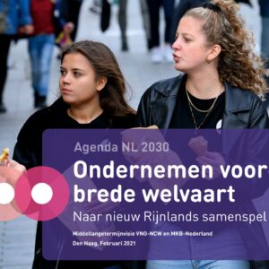 Ondernemersverenigingen: 'Nieuw Rijnlands model met brede welvaart als kompas'