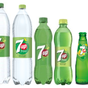 7UP vervangt na 92 jaar de iconische groene fles voor een transparante versie﻿