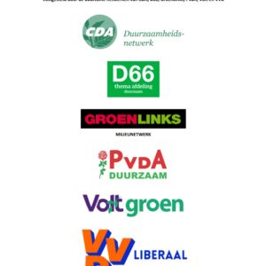 Fundament groen regeerakkoord gelegd door groene politieke netwerken