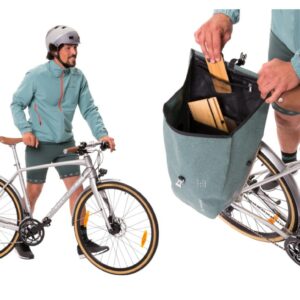 VAUDE introduceert eerste fietstas van volledig gerecyclede basismaterialen 