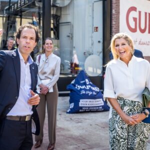 Koningin Máxima op bezoek bij Gulpener, winnaar Koning Willem I Prijs voor Duurzaam Ondernemerschap