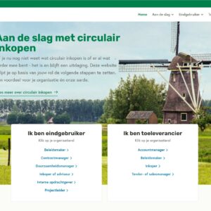 MVO Nederland lanceert website over circulair inkopen