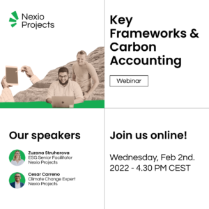 Webinar: Sustainability Reporting Series: Key frameworks and carbon accounting