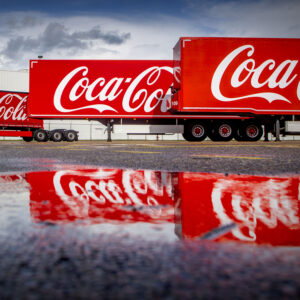 Coca-Cola in Nederland stapt over op HVO100 biobrandstof voor het vervoer van alle drankjes