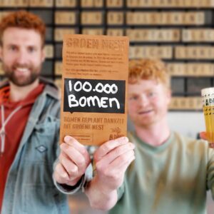 Bird Brewery plant 100.000 bomen