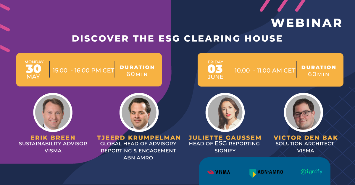 Webinar 'Discover the ESG Clearing House'