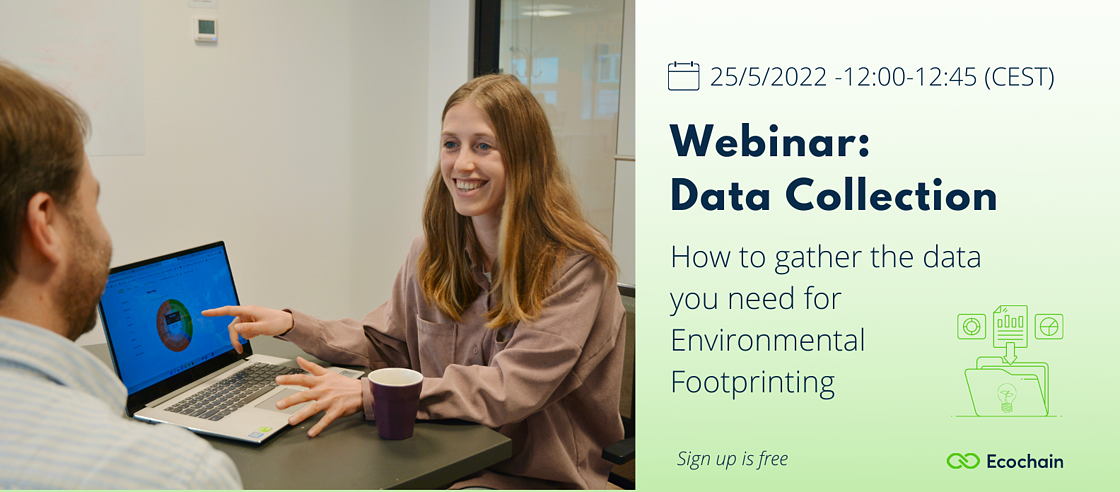 Webinar: Data collection - How to gather the data for Environmental Footprinting