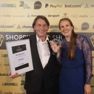 Yumeko winnaar DS Smith Duurzaamheid Award vakprijs van de Shopping Awards 2022
