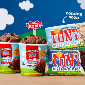 Ben & Jerry’s sluit zich aan bij Tony’s Chocolonely’s missie om samen alle chocolade 100% slaafvrij te maken