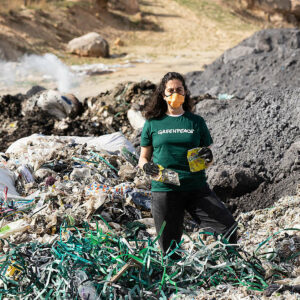 Waste Dump in Karahan, Adana Province, Turkey