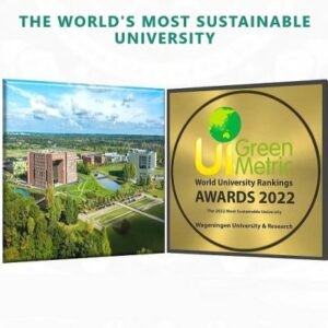 UI GreenMetric ranking: WUR nog steeds duurzaamste universiteit ter wereld