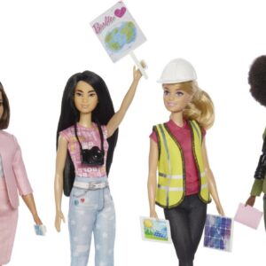 Barbie® introduceert nieuwe Dr. Jane Goodall en Eco-Leadership Team gecertificeerde CarbonNeutral® poppen gemaakt van gerecycled oceaanplastic