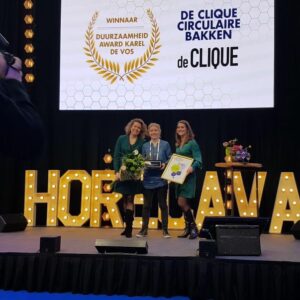 De Clique Circulaire Bakken winnaar Horecava Duurzaamheid Award Karel de Vos