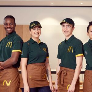 Nieuwe duurzame bedrijfskleding voor medewerkers McDonald’s
