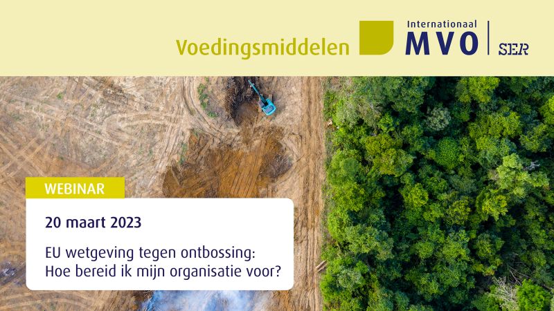 Webinar EU wetgeving tegen ontbossing