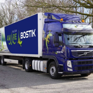 Transport op biodiesel vermindert CO2-uitstoot Bostik met 89%