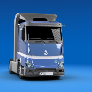 Zepp.solutions onthult specificaties van nieuwe vrachtwagen op waterstof