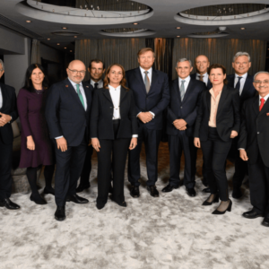 King Willem-Alexander of the Netherlands Meets With WBCSD Executive Committee