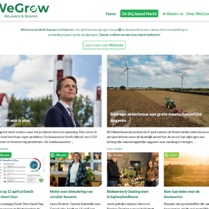 Lancering WeGrow – platform voor bouwers en boeren