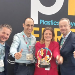 Renewi en Electrolux slepen eerste prijs in de wacht op Plastics Recycling Show Europe