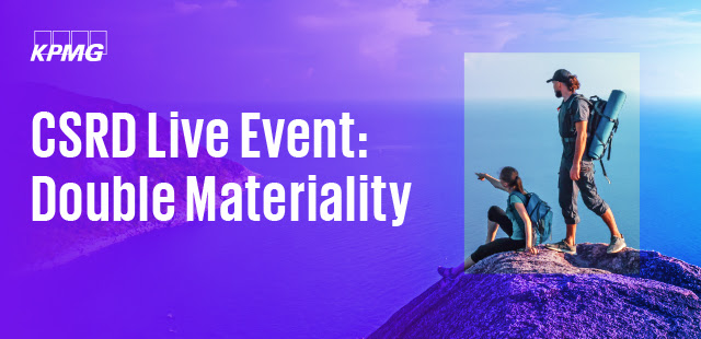 CSRD Live Event: Double Materiality