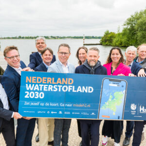 Missie H2 introduceert interactieve, nationale waterstofkaart tijdens Dutch Water Week