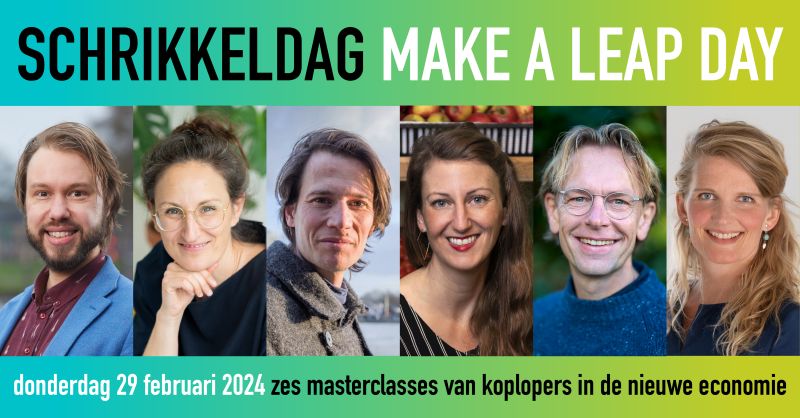 6 masterclasses van voorlopers in de nieuwe economie