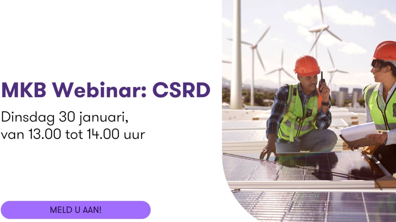 MKB Webinar 'Is uw bedrijf CSRD- en CBAM-proof?