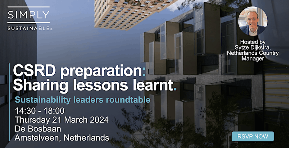 CSRD preparation: sharing lessons learnt