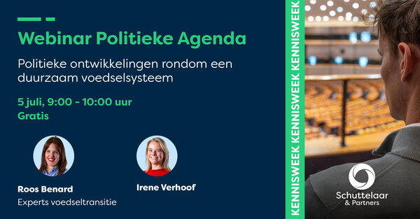 Webinar 'Politieke ontwikkelingen rondom een duurzaam voedselsysteem'