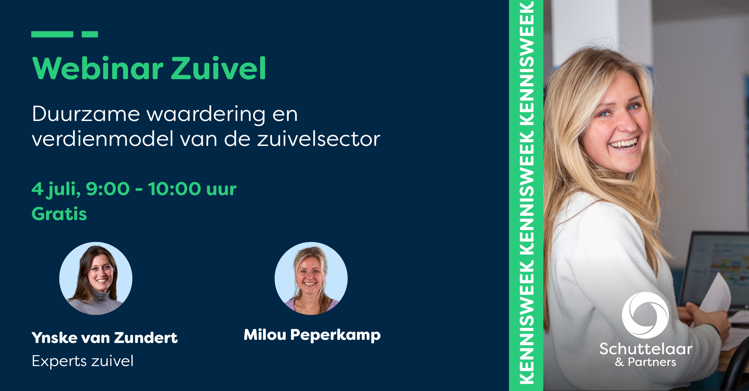 Webinar 'Zuivel: Duurzame waardering en verdienmodel van de zuivelsector'