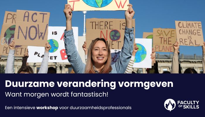 Workshop Duurzame verandering vormgeven